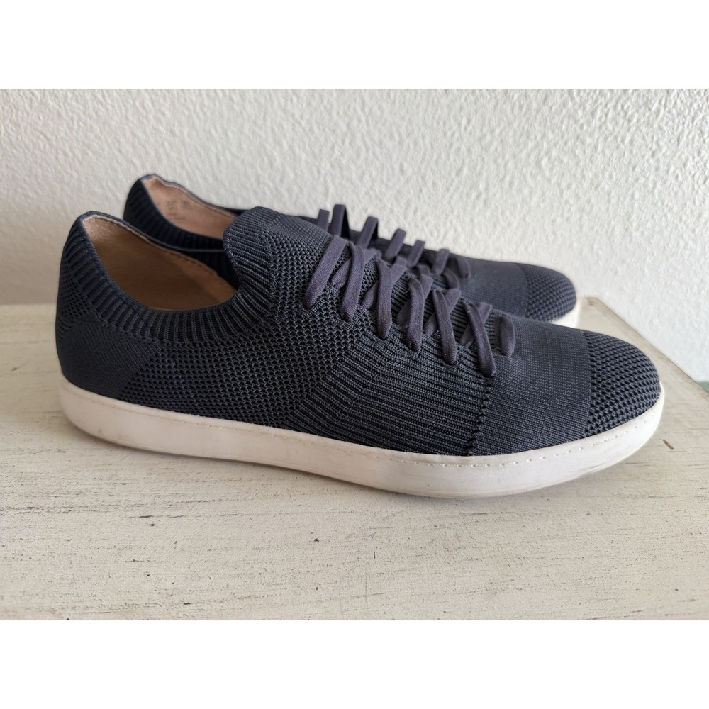 LifeStride Women's Esme 2 Slip Sneakers Size 8.5 Navy Blue Knit Fabric Comfy